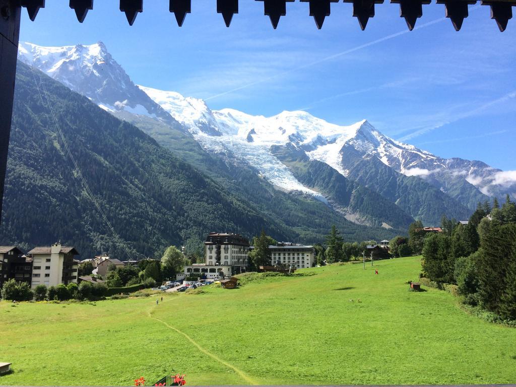 Terrasse Sur Le Mont Blanc Lägenhet Chamonix Exteriör bild